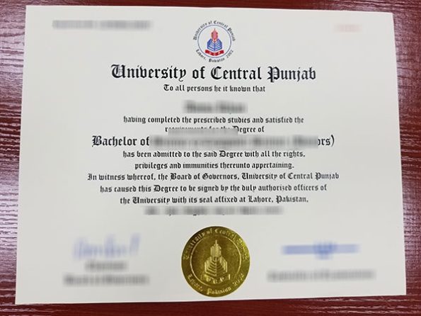 UCP fake certificate sample