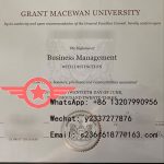 MacEwan University Bachelor of Arts fake diploma sample