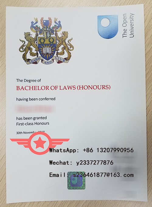 Open University LLB fake diploma