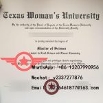 TWU MBA fake degree sample
