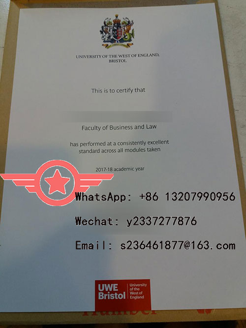 UWE Bristol fake certificate