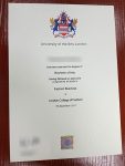 University of the Arts London BA fake degree sample 2017 version
