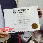 Coquitlam College Business Administration fake diploma sample