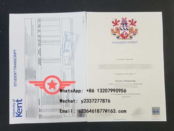 UKC Fake Transcript Diploma Sample