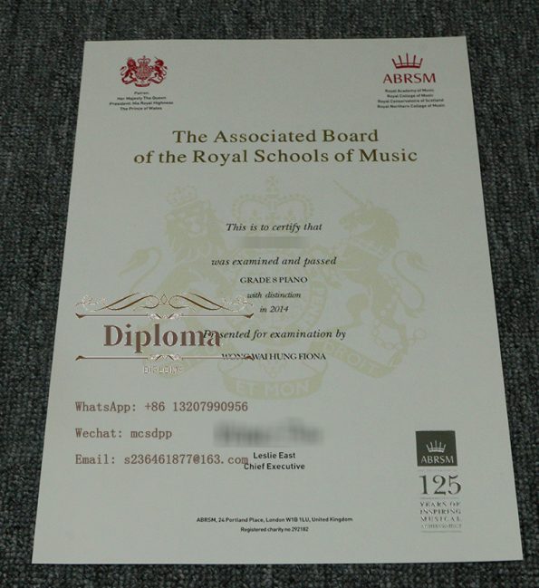 Royal Society of Studies fake certificate sample