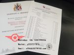 University of Aberdeen MSc certificate sample (2018)