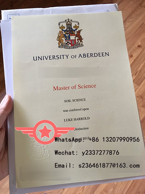University of Aberdeen fake certificate