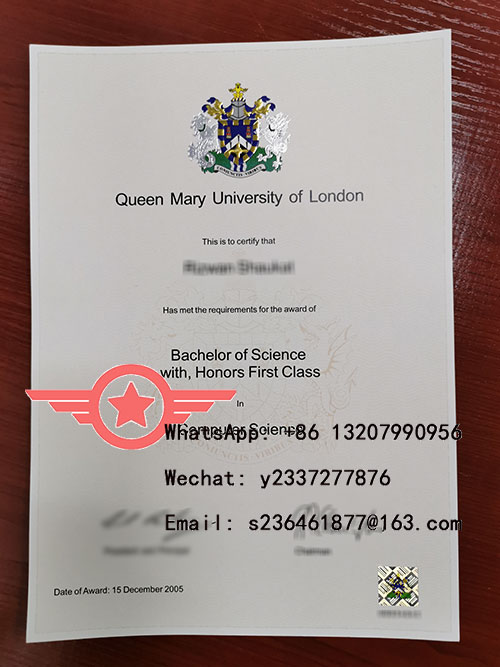 QMUL Doctor of Philosophy fake degree 2019 version