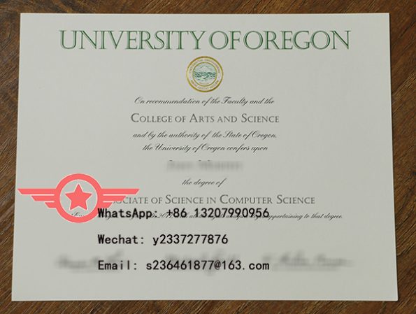 OU Computer Science Associate Degree Fake Diploma Sample