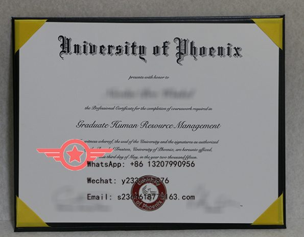 UoPX Human Resource Management fake diploma sample