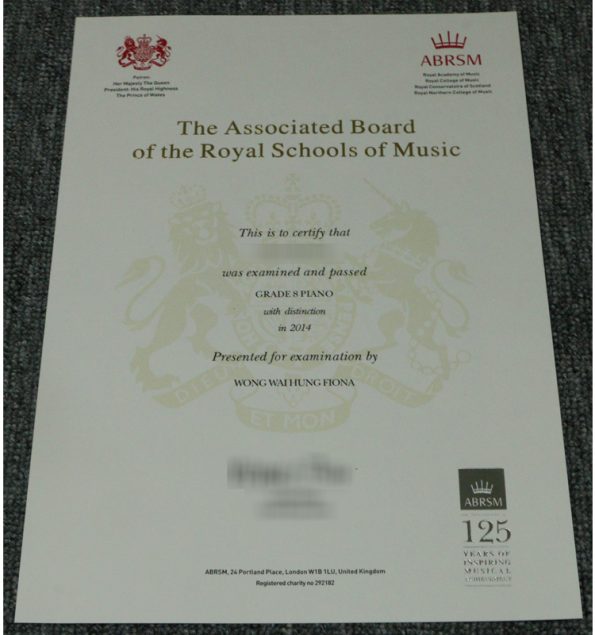 Royal Society of Studies fake certificate sample