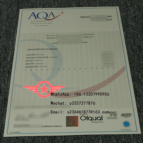 AQA fake degree sample