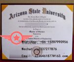 ASU MS in Computer Science fake certificate sample
