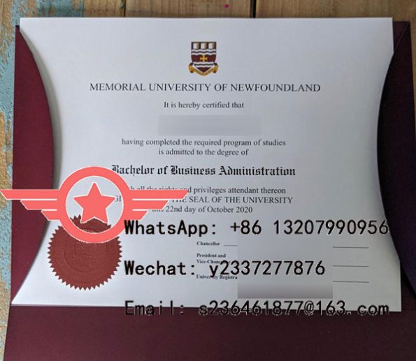 MUN Electrical Engineering fake diploma sample