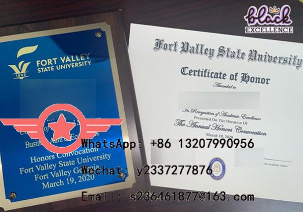 FVSU fake certificate sample