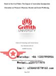 Griffith University Bachelor of Commerce fake certificate sample