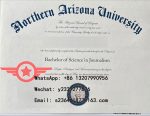 NAU Master of Education fake certificate sample