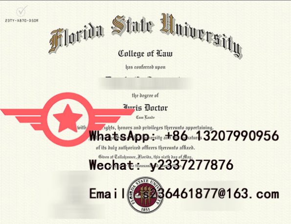 FSU BSc fake certificate sample