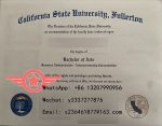 CSUF Bachelor of Arts fake degree sample