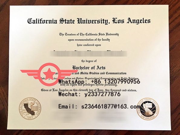 CSU Bachelor of Science fake degree sample