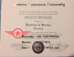 WGU MSc fake certificate sample