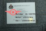 Carleton University Bachelor of Computer Science fake diploma sample