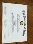 University of Idaho fake diploma sample
