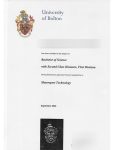 University of Bolton BSc fake diploma sample
