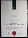 Curtin University Bachelor of Arts fake diploma sample