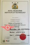 RMIT University Master of Engineering fake certificate sample