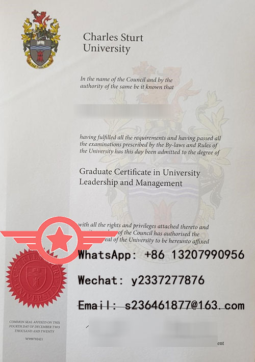 CSU business graduate fake certificate sample