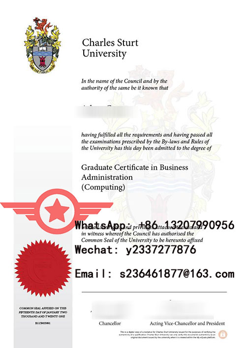 CSU business graduate fake certificate sample