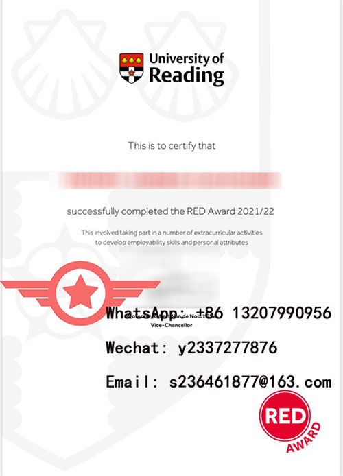 University of Reading MSc fake certificate