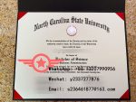 NCSU Bachelor of Science fake degree sample