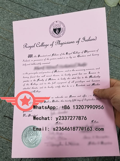 Royal University of Ireland PhD fake diploma sample