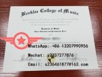 Berklee College of Music Bachelor of Professional Studies fake degree sample
