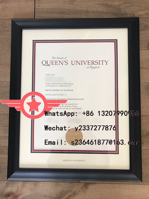 Queen’s University Kingston fake certificate sample