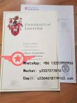 University of Leicester BSc fake certificate sample
