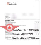 University of Leicester fake transcript sample