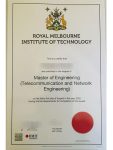 RMIT University Master of Engineering fake certificate sample