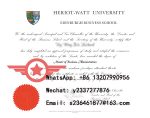 Heriot-Watt University MBA fake degree sample