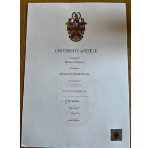 University of Keele degree