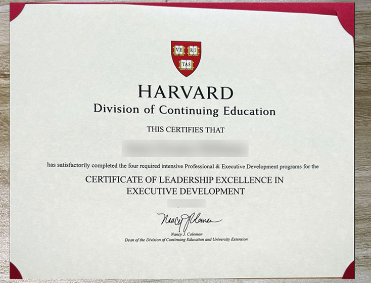 sample of the certificate of outstanding teaching achievement from harvard university