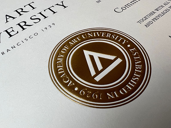how can i order the aau art university diploma certificate?