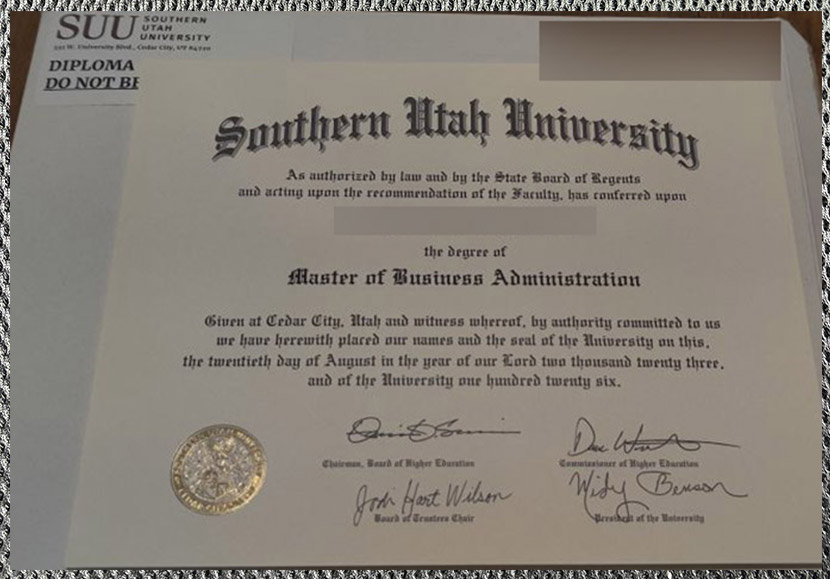 how much does it cost to purchase a certificate from the university of southern utah?