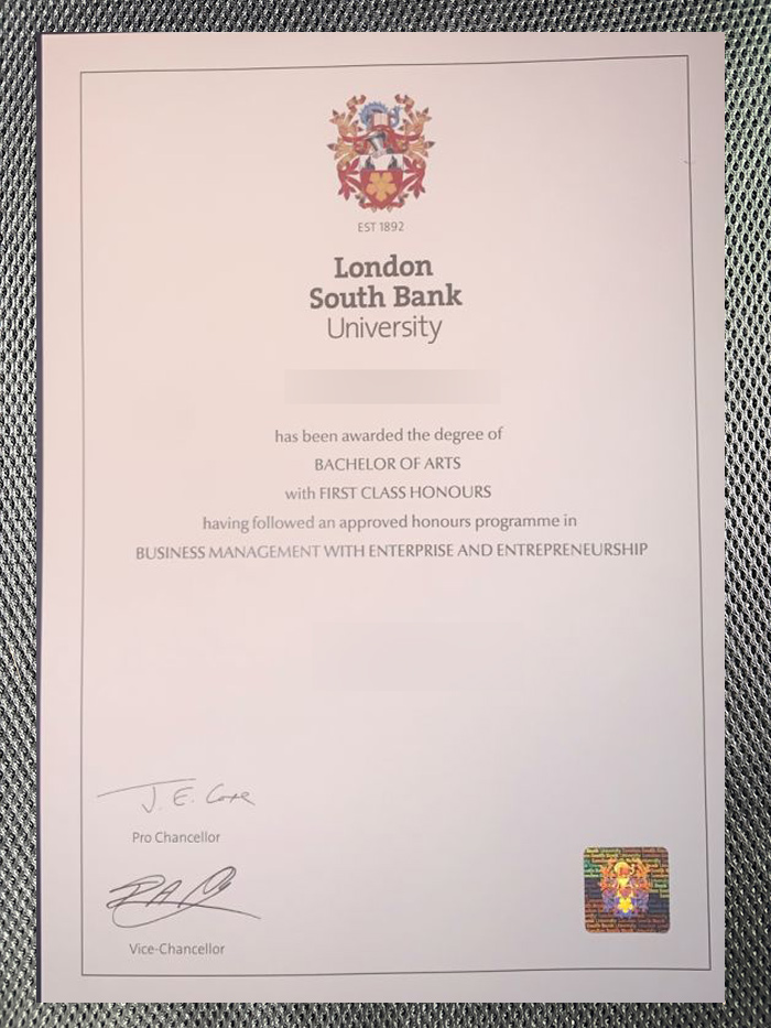 How can I order the diploma certificate from the University of South Bank in London? how can i order the diploma certificate from the university of south bank in london?