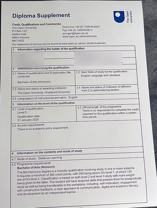 How can I obtain a diploma from the Open University of the United Kingdom? how can i obtain a diploma from the open university of the united kingdom?