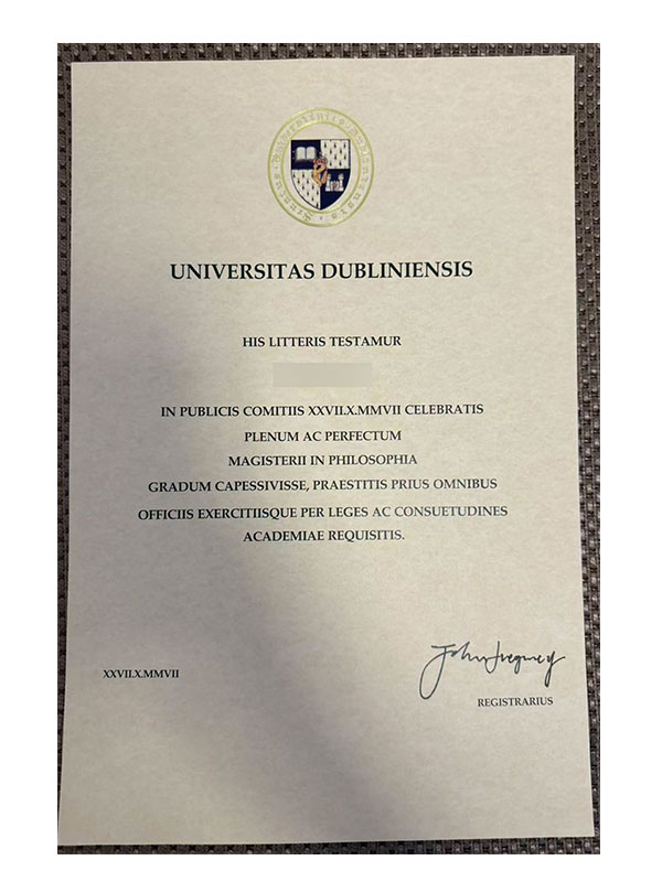 University College Dublin Diploma