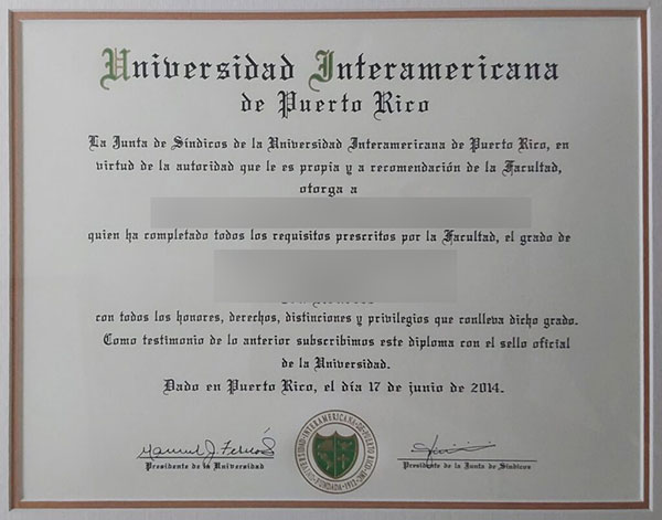 Latest sample display of certificates from the University of Puerto Rico in the Americas University Of Puerto Rico American Branch1