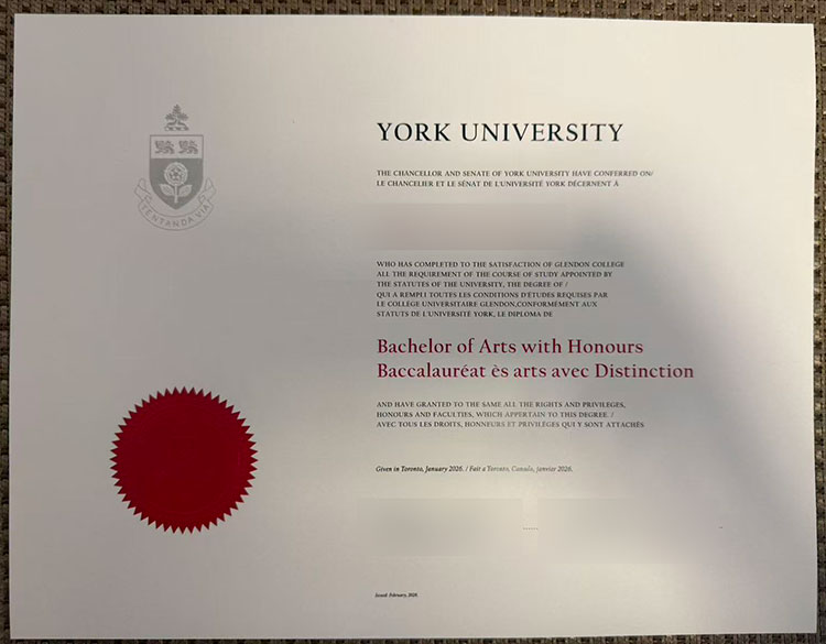 Diploma of the University of York